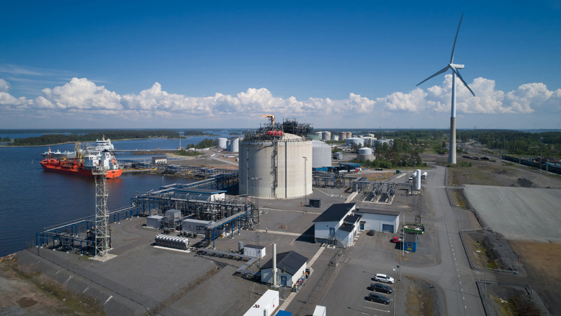 Gasum LNG-terminal in Pori