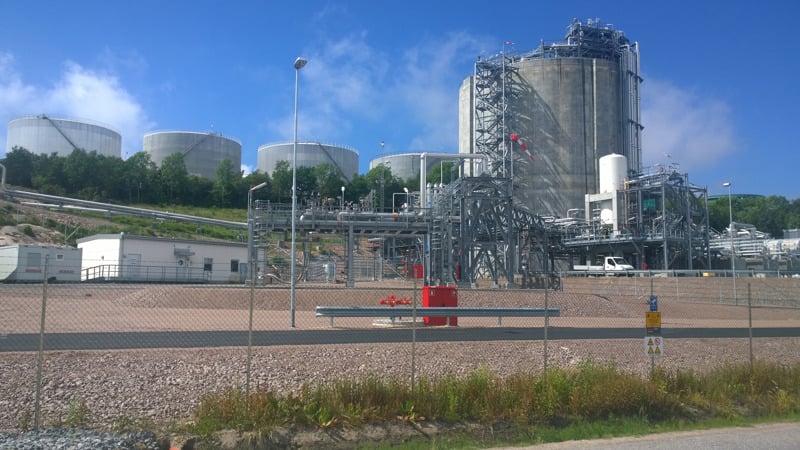 LNG terminal Lysekil Gasum