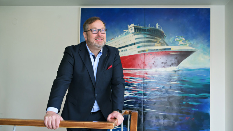 Harri Tamminen, Vice President, Director of Freight at Viking Line.